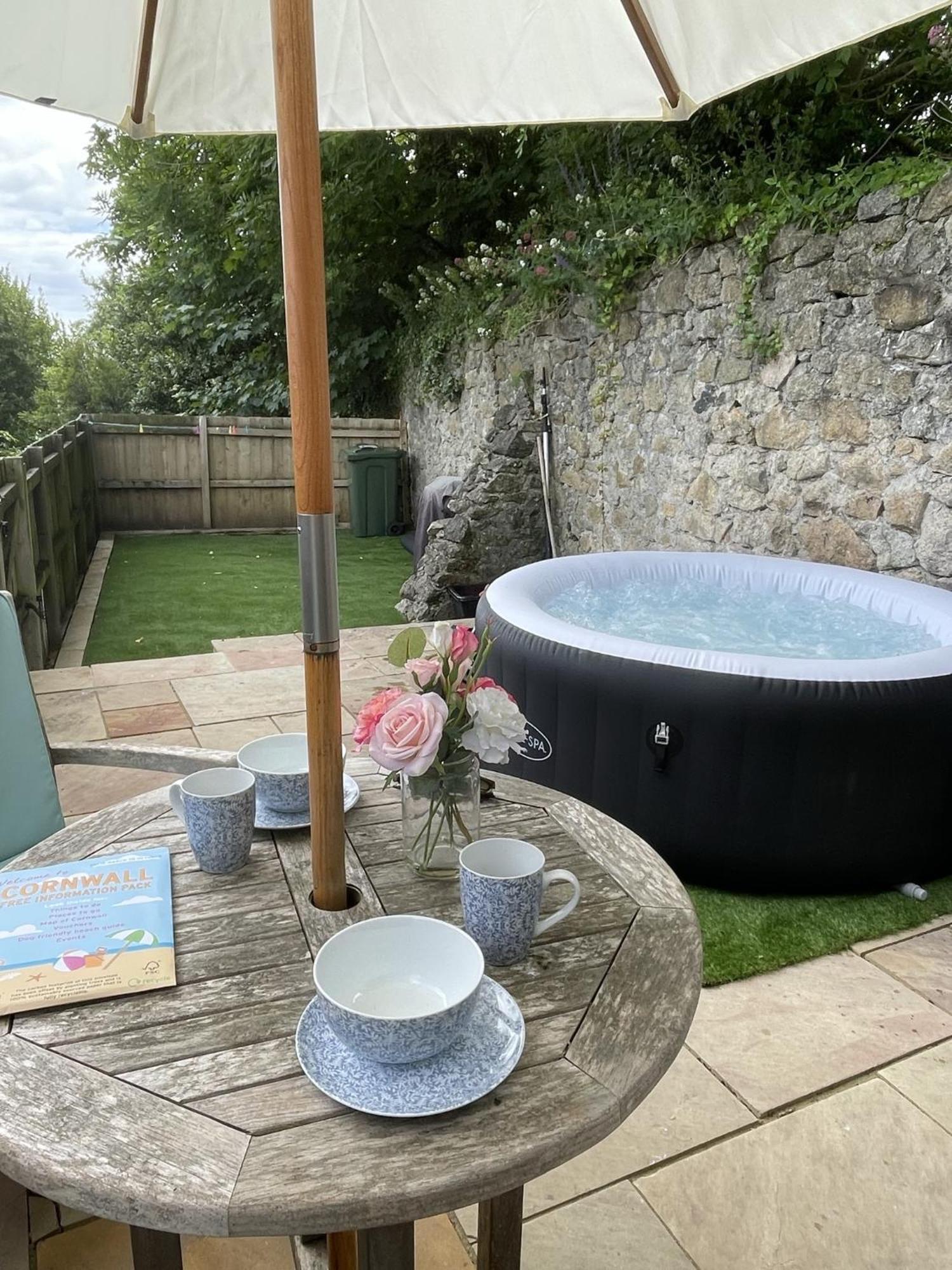 The Stables - Detached Cottage With Private Garden & Hot Tub St Austell Exterior photo